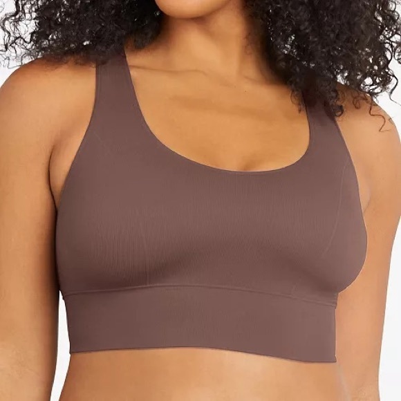 Maidenform Other - SALE NWT Wireless Seamless Crop Bralette Top in Brown Sparrow